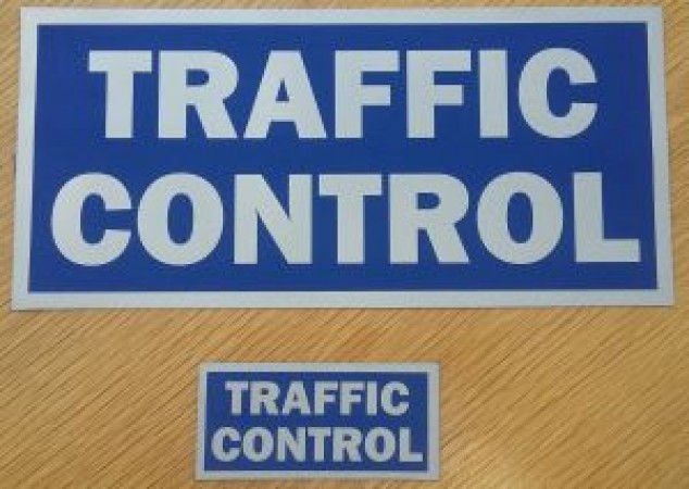 Traffic Control Patches for Pilot Jacket