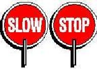 Pilot Stop/Slow Paddle