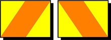 Chevron Hazard Panel (Set of Two)