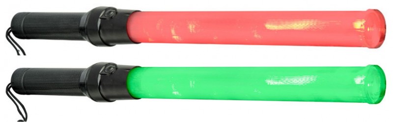 Baton  Dual Colour Red Green  260mm