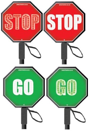 PaddleX Illuminated LED STOP/GO (1-3 Paddle Price) 